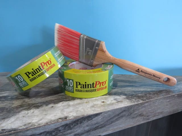 Ruban à masque Paint Pro et pinceau Benjamin Moore